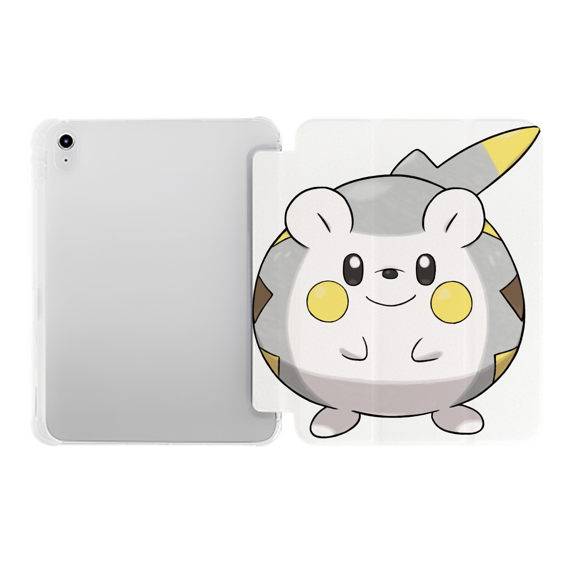 （画像用） ポケットモンスター Pokémon IPad ケース ペン収納付き 三つ折りスタンド PUレザー×シリコン 対応機種9.5/10.5/10.9インチ